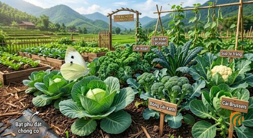 Bướm trắng hại bắp cải