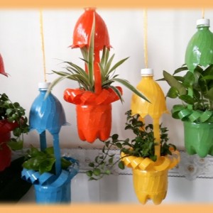 Làm vườn thẳng đứng tại nhà: Cách bạn trồng rau tươi trong chai nhựa